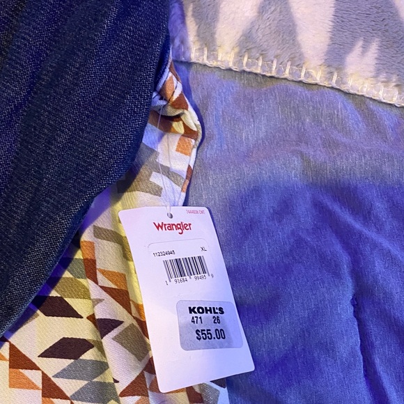 Wrangler Blue Denim Shirt - Picture 3 of 5